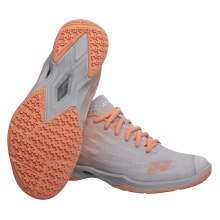 Yonex Badminton Shoes Aerus Z 2 (Lightweight) Grey/Orange Women